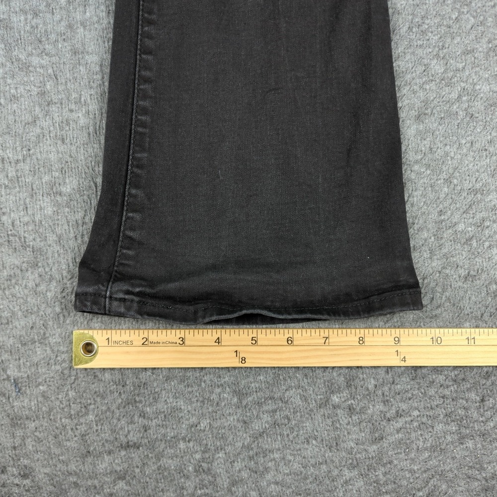 Levis‎ Jeans Womens 29 Black 726 Flare Stretch Casual Hippie Boho - Picture 6 of 16